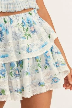 LSF Ruffle Mini Skirt