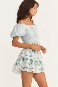 LSF Ruffle Mini Skirt