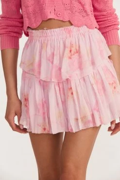 LSF Skirts Ruffle Mini Skirt