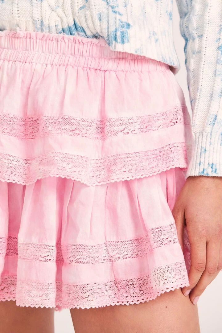 LoveShackFancy Skirts Ruffle Mini Skirt 5 LoveShackFancy Skirts Ruffle Mini Skirt