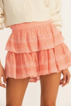 LoveShackFancy Skirts Ruffle Mini Skirt 41 LoveShackFancy Skirts Ruffle Mini Skirt