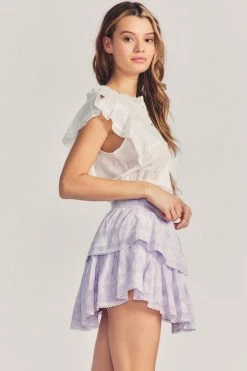 LoveShackFancy Skirts Ruffle Mini Skirt 22 LoveShackFancy Skirts Ruffle Mini Skirt