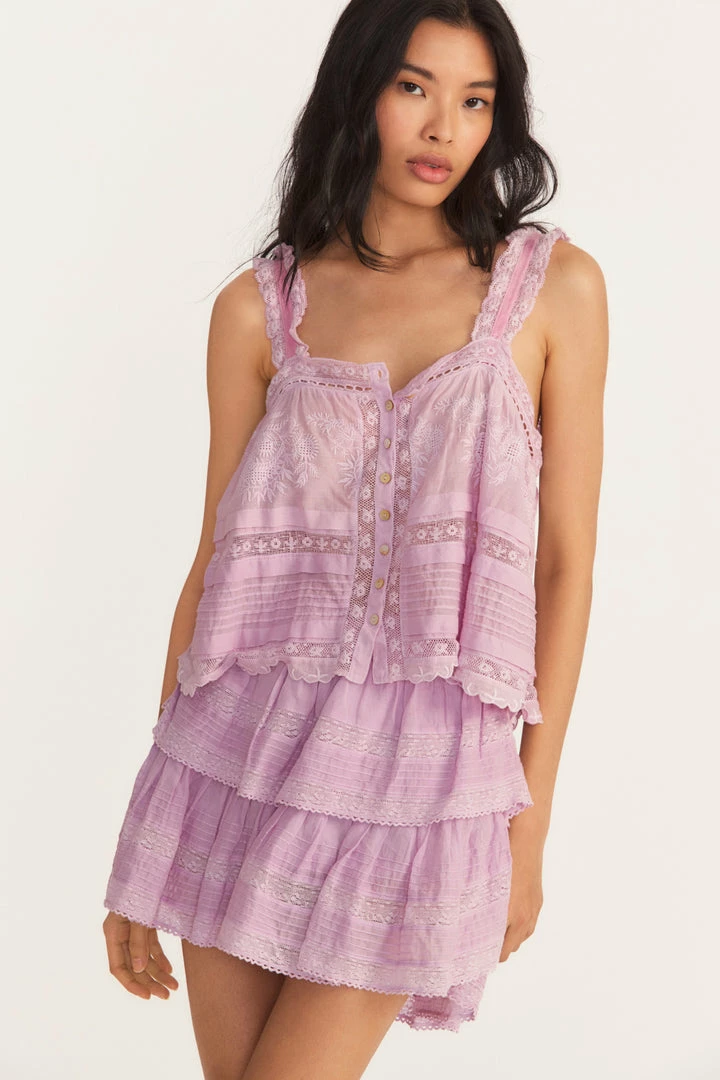 LoveShackFancy Tops Sully Top 3 LoveShackFancy Tops Sully Top