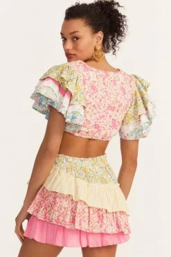 LSF New Arrivals Kielle Ruffle Crop Top 10 LSF New Arrivals Kielle Ruffle Crop Top