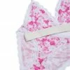 LSF New Arrivals Palm Beach Rose Bralette And Knicker Set