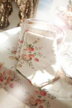 LoveShackFancy Linen Napkin Set 70 LoveShackFancy Linen Napkin Set