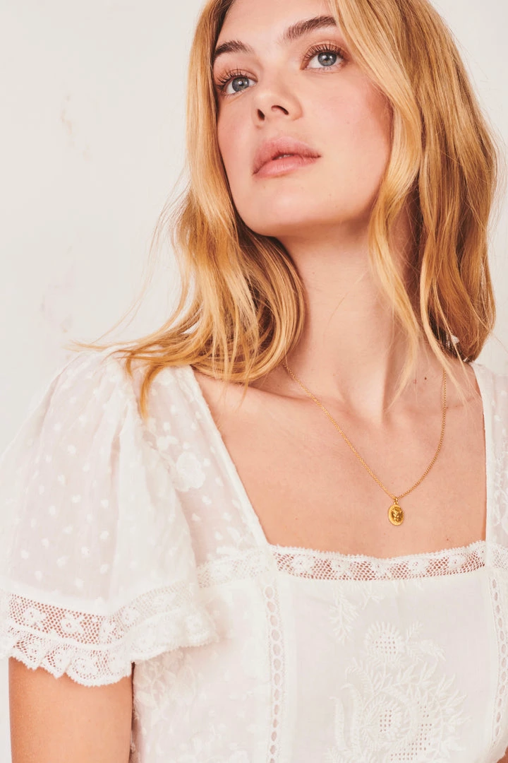 LoveShackFancy Norma Midi Dress 10 LoveShackFancy Norma Midi Dress