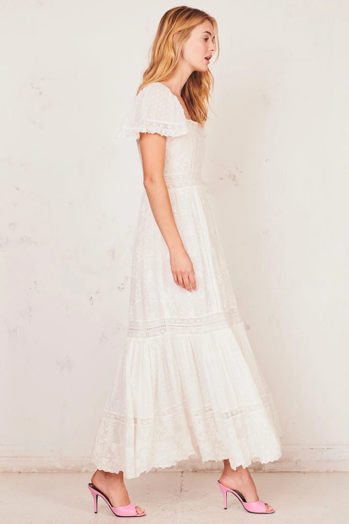 LoveShackFancy Norma Midi Dress 8 LoveShackFancy Norma Midi Dress