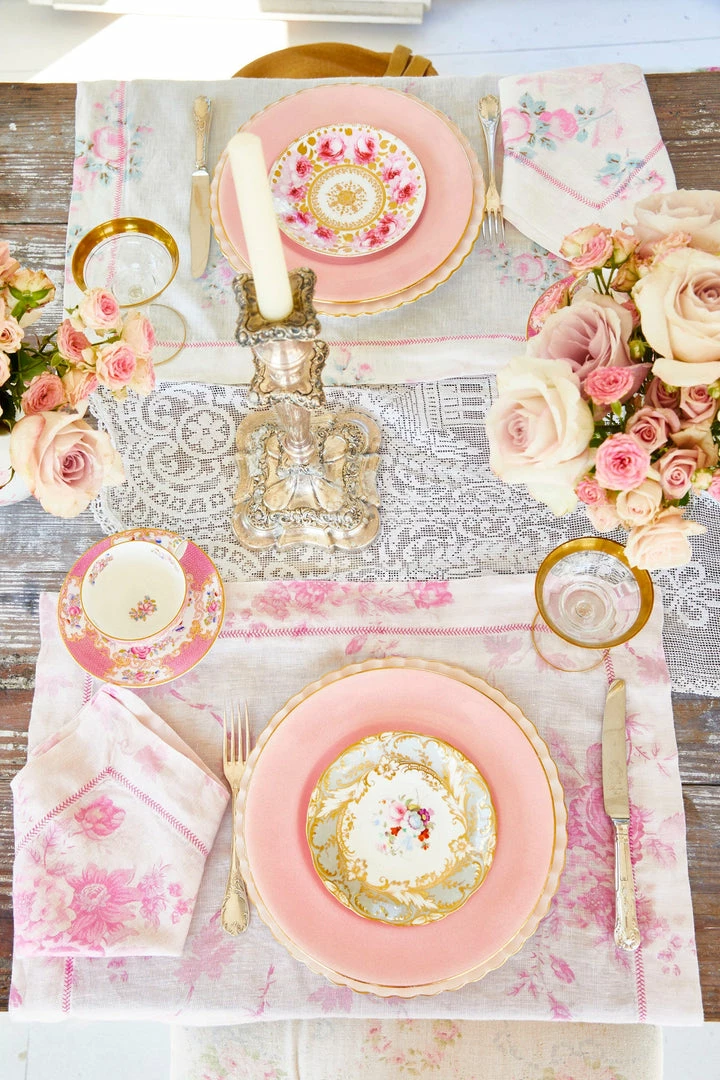 LoveShackFancy Linen Napkin Set 35 LoveShackFancy Linen Napkin Set