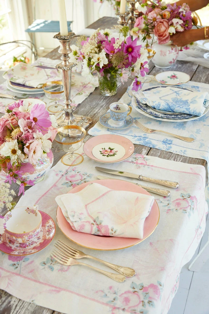 LoveShackFancy Linen Napkin Set 44 LoveShackFancy Linen Napkin Set