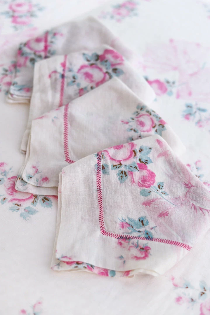 LoveShackFancy Linen Napkin Set 41 LoveShackFancy Linen Napkin Set