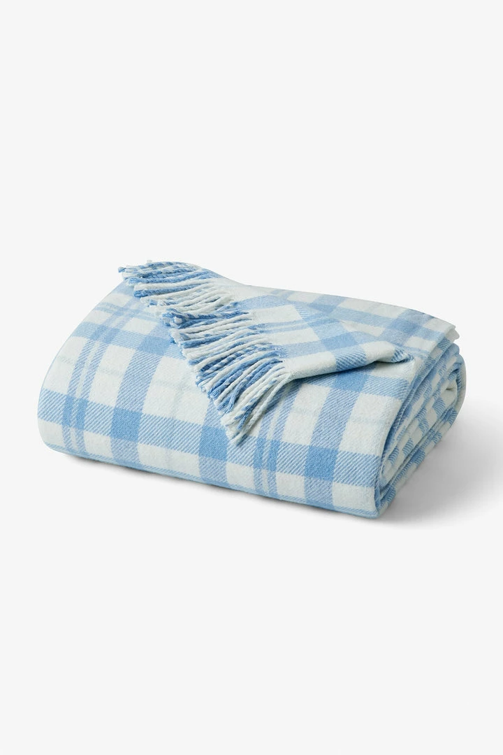 LoveShackFancy Queen Plaid Blanket Bedding 3 LoveShackFancy Queen Plaid Blanket Bedding
