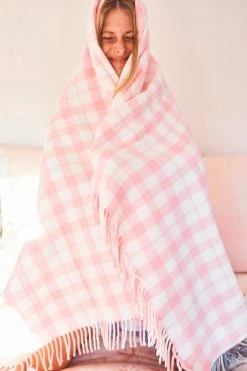 LoveShackFancy Queen Plaid Blanket Bedding 18 LoveShackFancy Queen Plaid Blanket Bedding