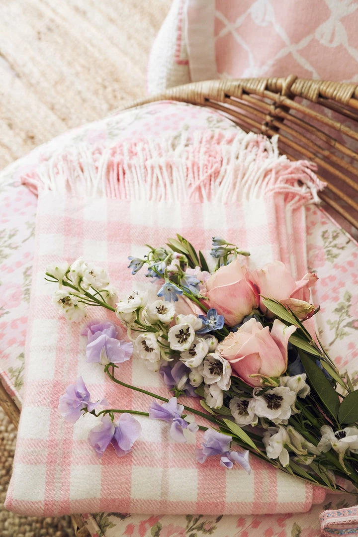 LoveShackFancy Queen Plaid Blanket Bedding 7 LoveShackFancy Queen Plaid Blanket Bedding