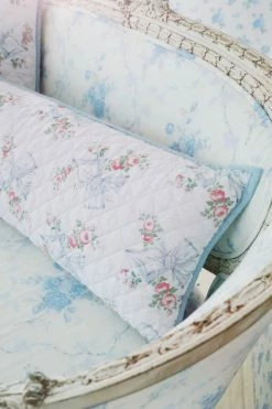 LoveShackFancy Quilted Lumbar Pillow