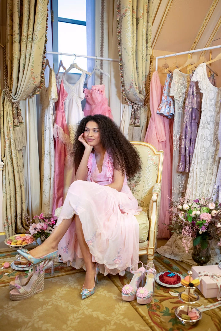 LoveShackFancy X Sophia Webster Margaux Pump Shoes 8 LoveShackFancy X Sophia Webster Margaux Pump Shoes