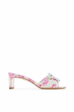 LoveShackFancy X Sophia Webster Margaux Mid Mule