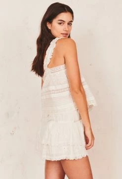 LoveShackFancy Sully Top Tops