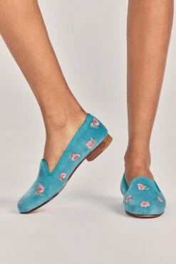 LoveShackFancy X Stubbs & Wootton Roses Slipper Shoes