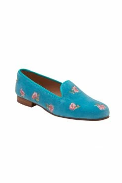 LoveShackFancy X Stubbs & Wootton Roses Slipper Shoes